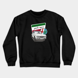 Alfa Romeo Giulia Super Retro Design Crewneck Sweatshirt